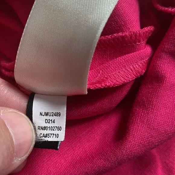 Kate Spade Bright Pink Keri Ponte Stretch Knit Sleeveless Shift Dress - Size 4 - Picture 9 of 12